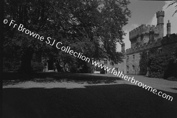 LISMORE CASTLE  IN THE COURTYARD